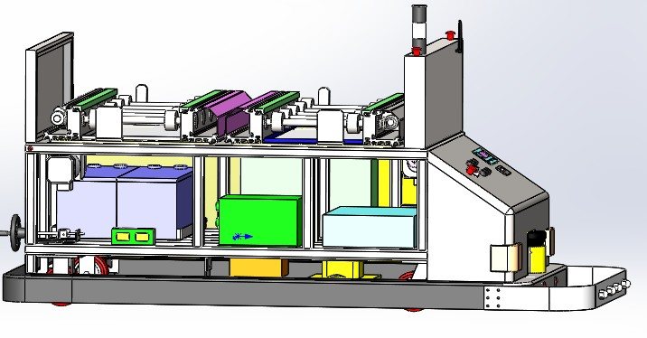 A8 AGV小车（自动引导小车）移动机-4