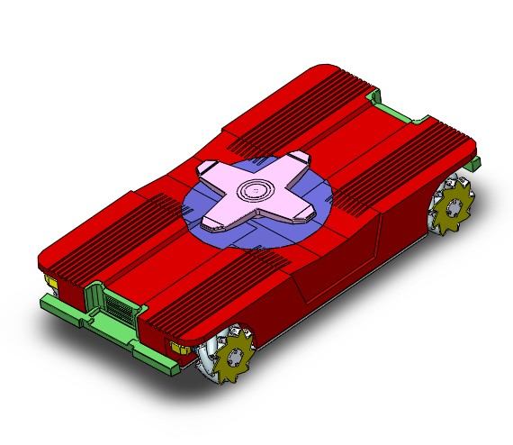 A24  麦克纳姆轮式全方位AGV-1