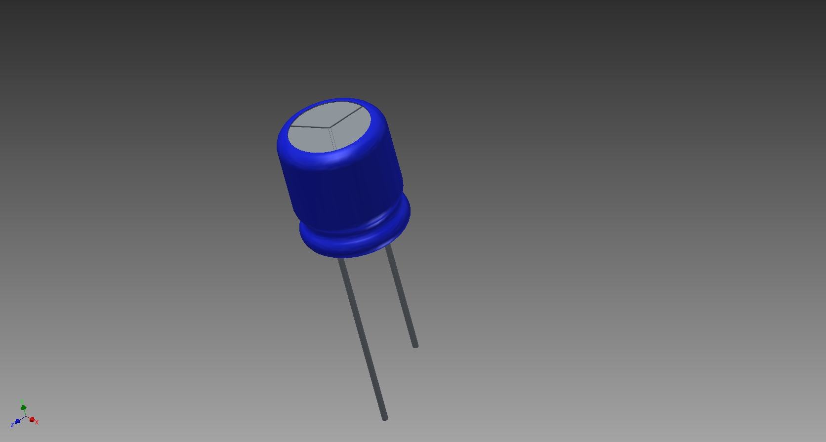 10 x 12 电容器3d模型-1